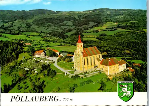 5229  - Steiermark , Pöllauberg , Panorama - gelaufen 1981