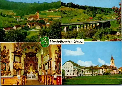 5231  - Steiermark , Nestelbach bei Graz , Mehrbildkarte - gelaufen 1992