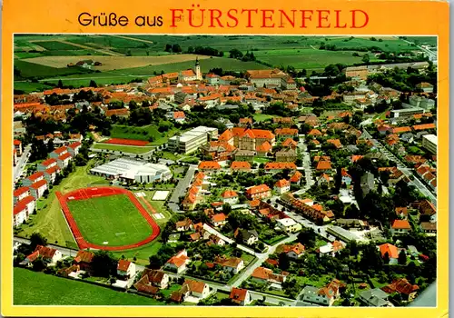 5237  - Steiermark , Fürstenfeld , Panorama - gelaufen 1992