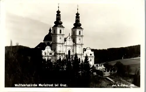 5240  - Steiermark , Mariatrost bei Graz , Wallfahrtskirche - nicht gelaufen