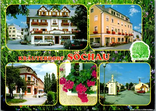 5254  - Steiermark , Söchau , Kräuterdorf , Mehrbildkarte - gelaufen 1997