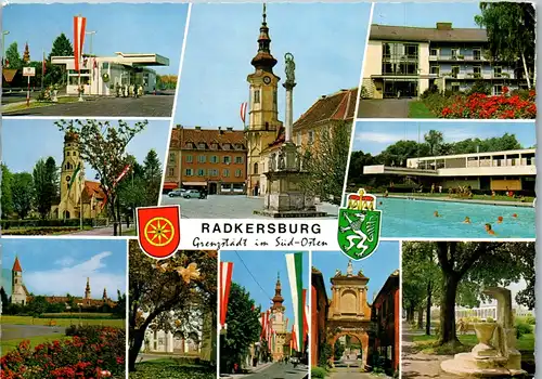 5257  - Steiermark , Radkersburg , Mehrbildkarte - gelaufen 1972