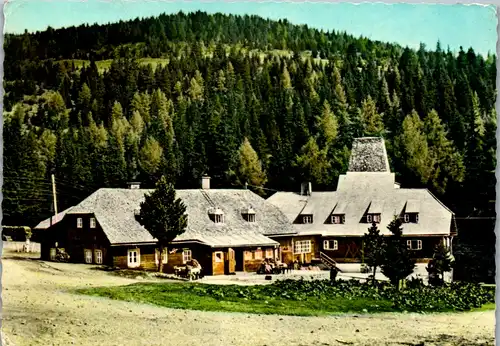 5267  - Steiermark , Seetaleralpen , Alpengasthof Schmelz , Fam. Rieser - gelaufen