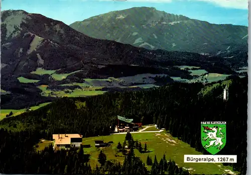5271  - Steiermark , Mariazell , Berghotel Bürgeralpe , Bergstation der Schwebebahn - gelaufen 1970