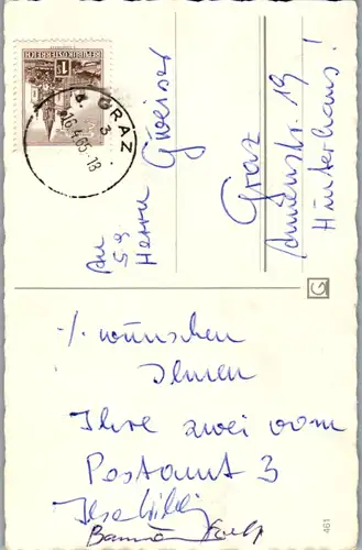 5284  - Frohe Ostern - gelaufen 1965