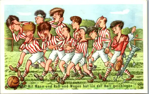5358  - Humor , Fußball - nicht gelaufen