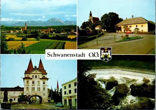 5402  - Oberösterreich , Schwanenstadt , Mehrbildkarte - gelaufen 1969