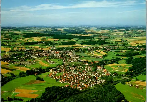 5421  - Oberösterreich , Schwanenstadt , Panorama - gelaufen 1968