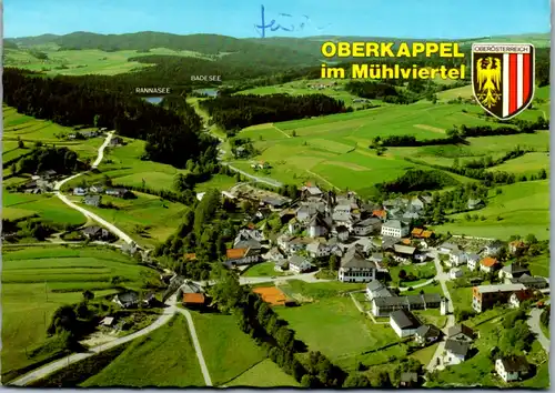 5424  - Oberösterreich , Oberkappel im Mühlviertel - gelaufen 1985