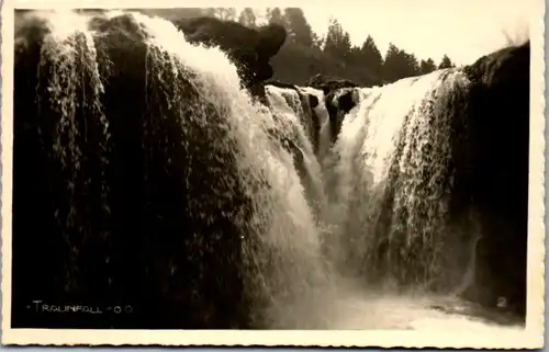 5428  - Oberösterreich , Traunfall , Mehrbildkarte - gelaufen 1961