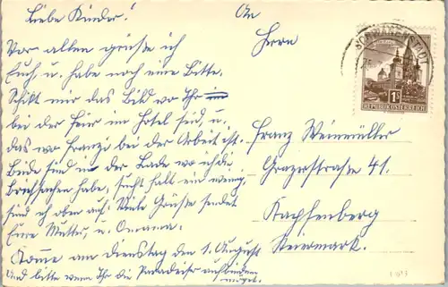 5428  - Oberösterreich , Traunfall , Mehrbildkarte - gelaufen 1961
