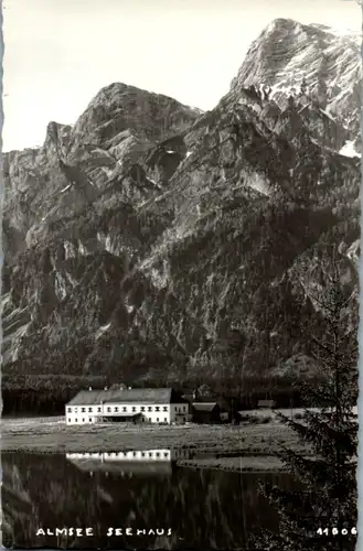 5462  - Oberösterreich , Almsee , Seehaus - gelaufen