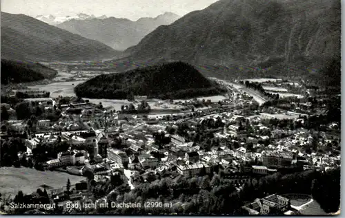 5465  - Oberösterreich , Bad Ischl mit Dachstein , Panorama - gelaufen 1930