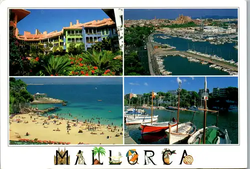 5558 Spanien - Mallorca , Portals Nous , Palma , Illetes y Porto Cristo - gelaufen