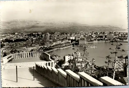 5569 Kroatien - Split , Panorama - gelaufen 1959
