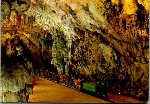 5574 Slowenien - Postojnska Jama , Zug - gelaufen