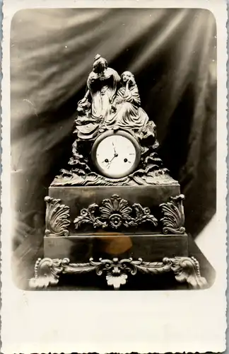 5578  - Aufnahme Antike Kaminuhr , Uhr