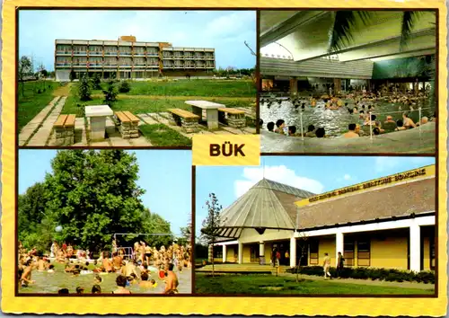 5605 - Ungarn - Bük , Mehrbildkarte - gelaufen 1989