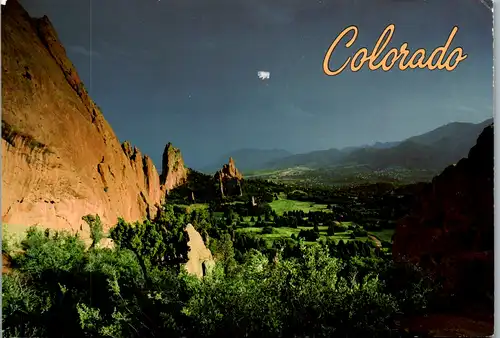 5618 - USA - Colorado , A Storm looms in the distance - gelaufen 1995