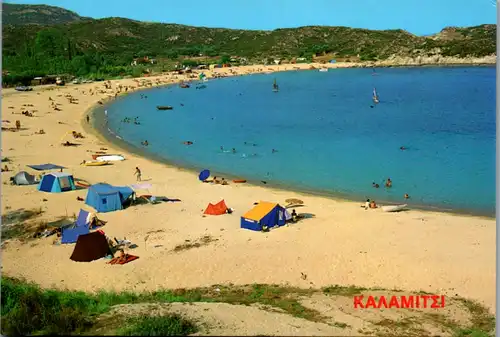 5624 - Griechenland - Chalkidiki , Strand - gelaufen 1991