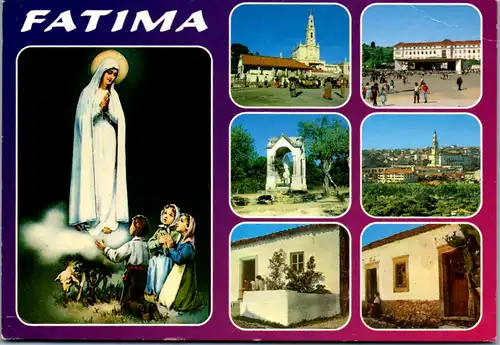 5662 - Portugal - Fatima , Mehrbildkarte - gelaufen