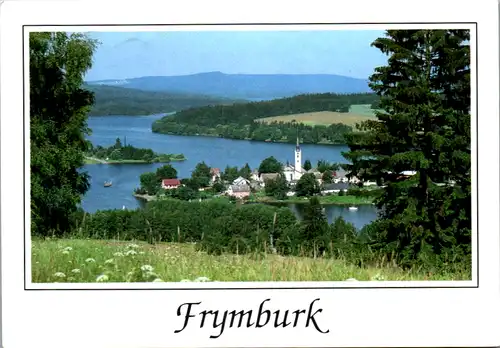 5672 - Tschechien - Frymburk , Panorama - gelaufen 1995