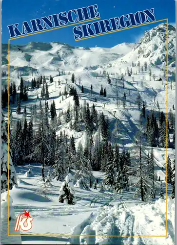 5678 - Kärnten - Karnische Skiregion , Sonnenalpe Naßfeld - gelaufen 1993