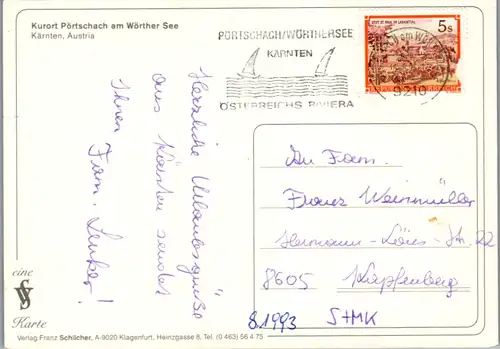 5679 - Kärnten - Pörtschach am Wörthersee - gelaufen 1993