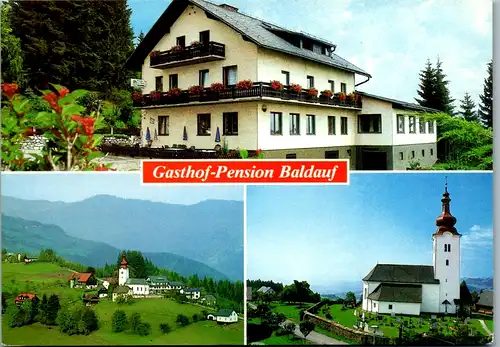 5682 - Kärnten - St. Margarethen im Lavantal , Gasthof Pension Baldauf - gelaufen 1990