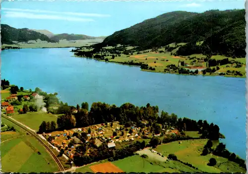 5694 - Kärnten - Bodensdorf , Camping Glaser , Ossiacher See - gelaufen 1964