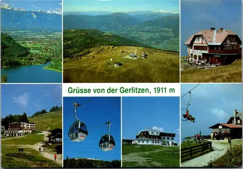 5699 - Kärnten - Gerlitzen , Panorama , Mehrbildkarte - gelaufen 1996