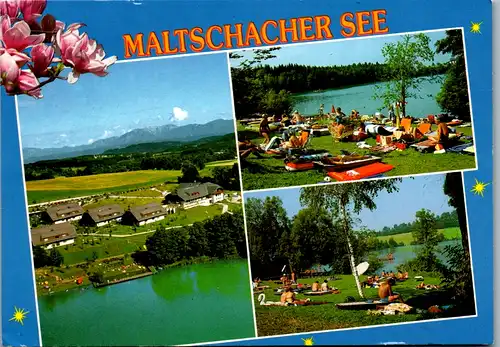 5700 - Kärnten - Feldkirchen , Maltschacher See , Feriendorf - gelaufen 1994