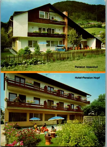 5716 - Kärnten - Bad Kleinkirchheim , Pension Alpenhof , Klagenfurt , Hotel Pension Hopf - gelaufen 1984