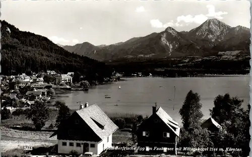 5728 - Kärnten - Egg am Faakersee mit Mittagskogel - gelaufen 1960
