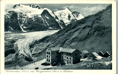 5734 - Kärnten - Großglockner , Glocknerhaus u. Pasterze , Gletscher - gelaufen 1931