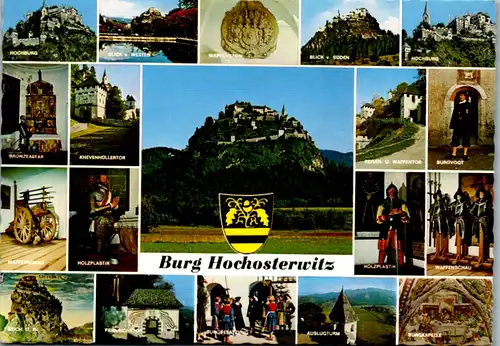 5737 - Kärnten - Burg Hochosterwitz , Mehrbildkarte - nicht gelaufen