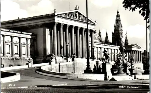 5757 - Wien - Parlament - gelaufen 1964