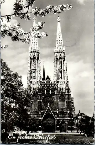 5765 - Wien - Votivkirche , Ein frohes Osterfest - gelaufen 1965