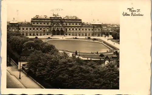 5786 - Wien - Wien IV , Schloss Belvedere - gelaufen 1931