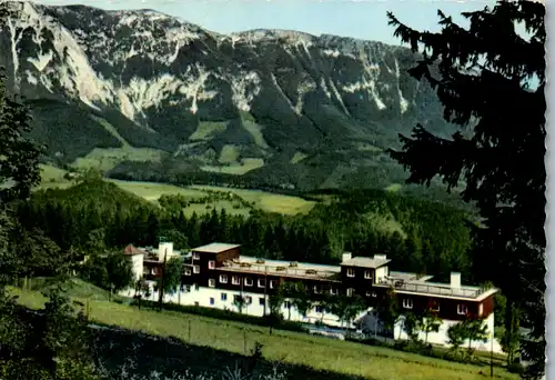 5797 - Niederösterreich - Prein an der Rax , Erholungsheim Raxblick gegen Rax - gelaufen 1960