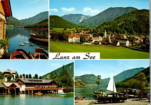 5817 - Niederösterreich - Lunz am See , Mehrbildkarte - gelaufen 1973