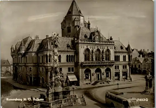 5842 - Niederösterreich - Korneuburg , Rathaus - gelaufen