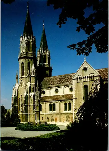 5844 - Niederösterreich - Klosterneuburg , Augustiner Chorherrenstift , Stiftskirche Maria Geburt - gelaufen