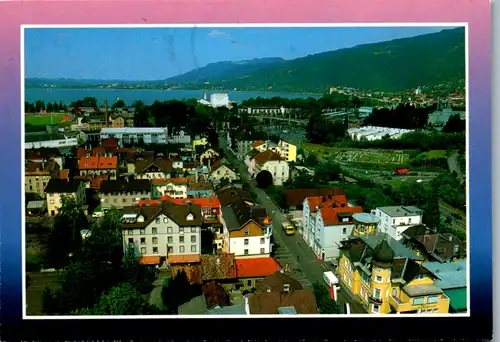 5854 - Vorarlberg - Bregenz am Bodensee , Festspielstadt , Panorma - gelaufen 1992