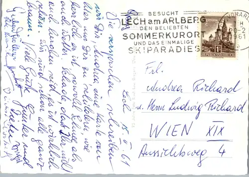 5860 - Vorarlberg - Arlberg Omeshorn mit Madlochabfahrt - gelaufen 1961