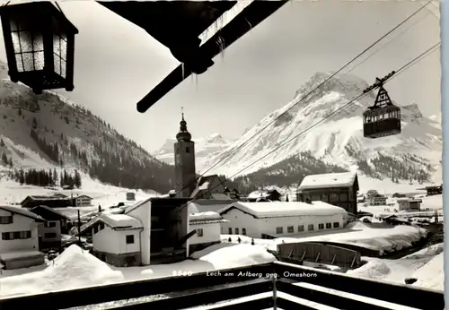5862 - Vorarlberg - Lech am Arlberg gegen Omeshorn - gelaufen 1961
