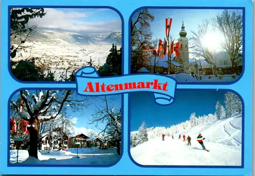 5882 - Salzburg - Altenmarkt Zauchensee , Wintersportort - gelaufen