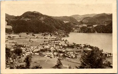 5901 - Salzburg - St. Gilgen , Salzkammergut , Panorama - gelaufen 1930