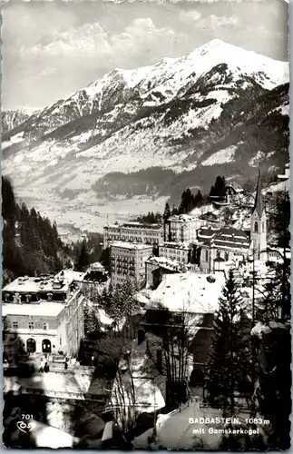 5911 - Salzburg - Badgastein , Bad Gastein mit Gamskarkogel - gelaufen 1960