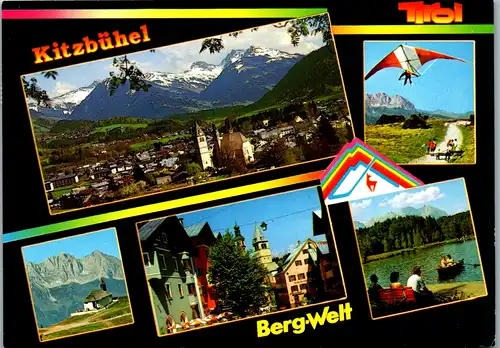5944 - Tirol - Kitzbühel gegen Kitzbüheler Alpen , Schwarzsee - gelaufen